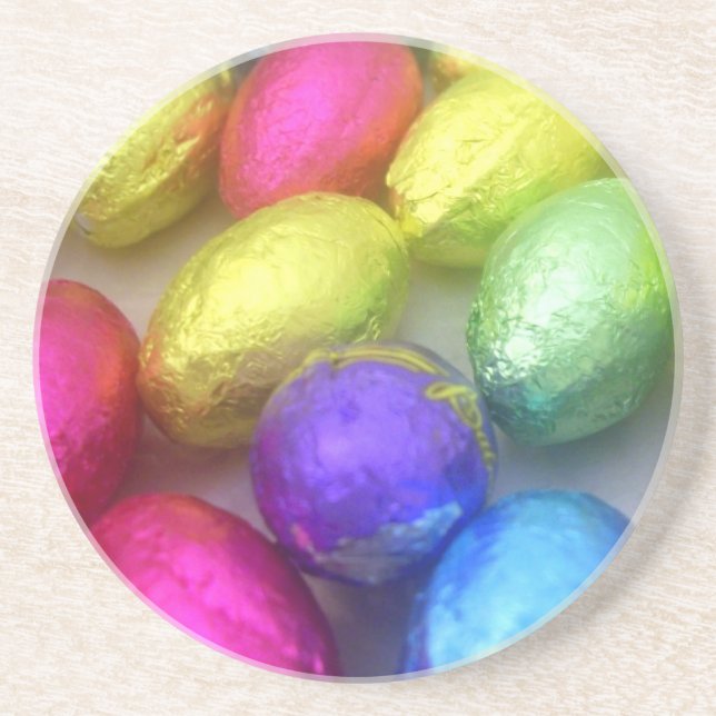 'Easter Colours' Coaster (Front)