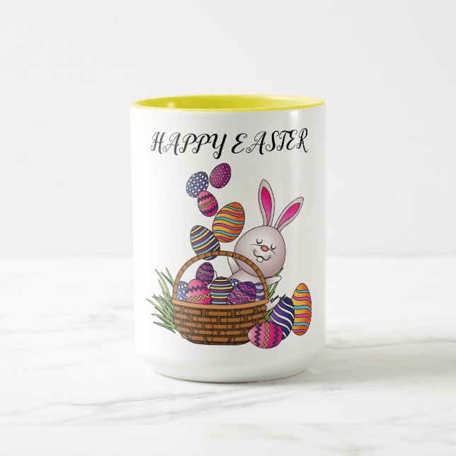 Easter Combo two toned mug. Mug (Center)
