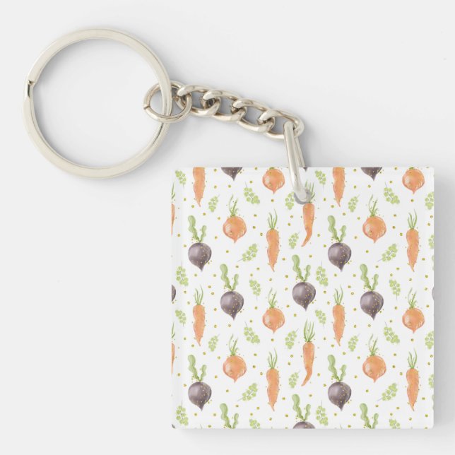 Easter Cookie Cutters Key Ring (Front)