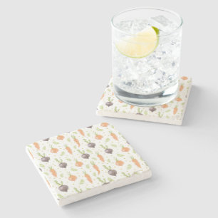Easter Cookie Cutters Stone Coaster