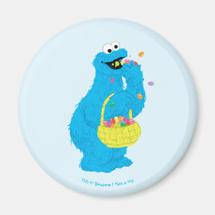 Easter Cookie Monster Magnet