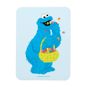 Easter Cookie Monster Magnet