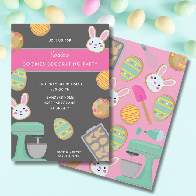 EASTER COOKIE PARTY INVITATION (Creator Uploaded)