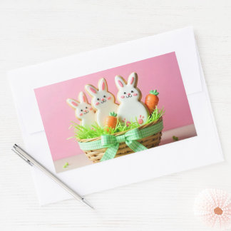 Easter Cookies Classic Round Stickers