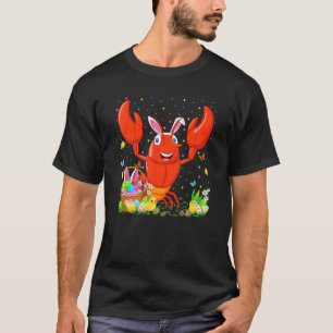 Easter Crawfish Bunny Egg Hunting Crawfish Easter  T-Shirt