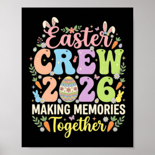 Easter Crew 2026 Family Matching Memories Design Poster