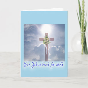 Easter Cross God's Promise Card