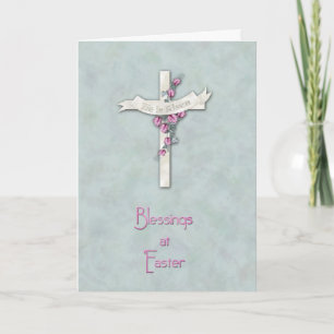 Easter Cross Holiday Card