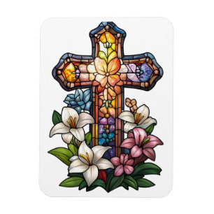 Easter Cross Magnet