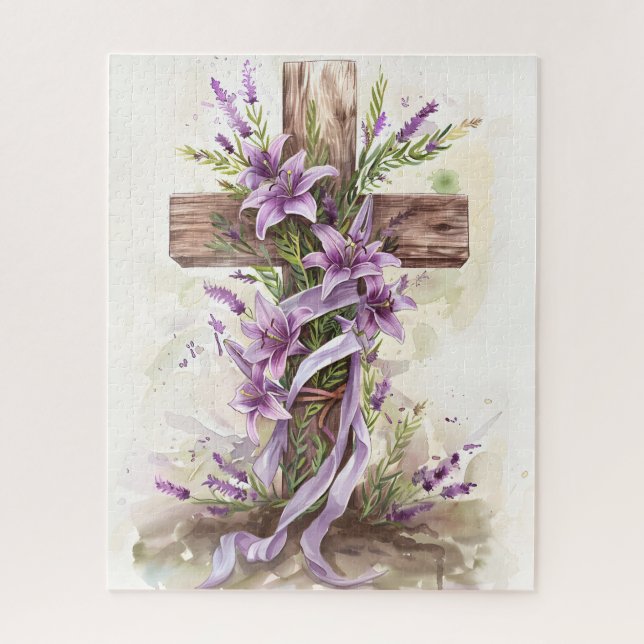 Easter Cross Puzzle (Vertical)