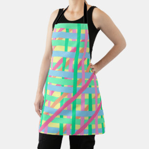 Easter Crossed Lines Apron
