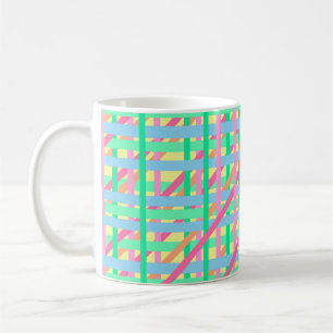 Easter Crossed Lines Coffee Mug