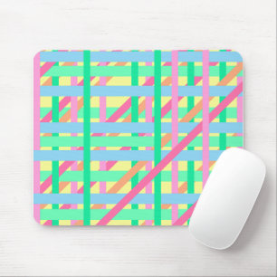 Easter Crossed Lines Mouse Mat