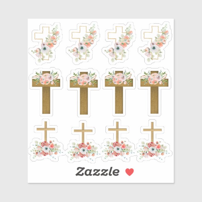 Easter Crosses Variety Pack Sticker (Sheet)