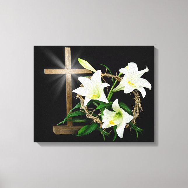 Easter Crown Canvas Print (Front)