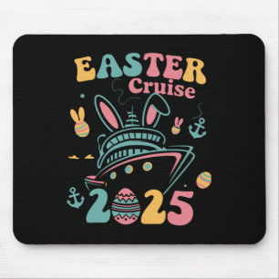 Easter Cruise 2025 Bunny Cruise Ship Easter Family Mouse Mat