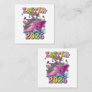 Easter Cruise 2026 Family Vacation Spring Break Enclosure Card