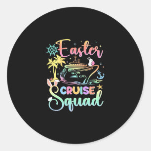 Easter Cruise 2026 Squad Cruising Holiday Family G Classic Round Sticker