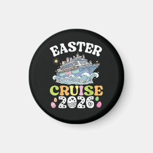 Easter Cruise 2026 Vacation Bunny Ship Spring  Magnet