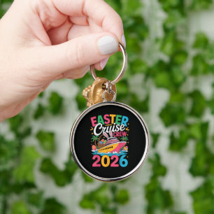 Easter Cruise Crew 2026 Matching Family Vacation Key Ring