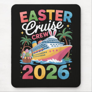 Easter Cruise Crew 2026 Matching Family Vacation  Mouse Mat