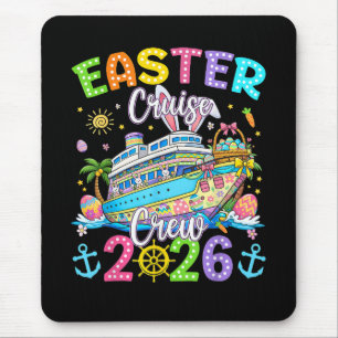 Easter Cruise Crew 2026 Matching Family Vacation Mouse Mat