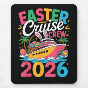 Easter Cruise Crew 2026 Matching Family Vacation Mouse Mat