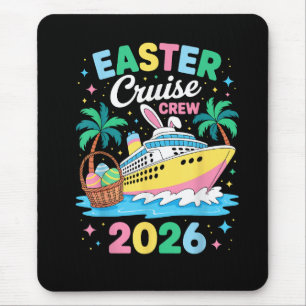 Easter Cruise Crew 2026 Matching Family Vacation Mouse Mat