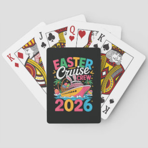Easter Cruise Crew 2026 Matching Family Vacation Playing Cards