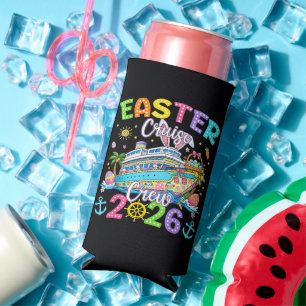 Easter Cruise Crew 2026 Matching Family Vacation Seltzer Can Cooler
