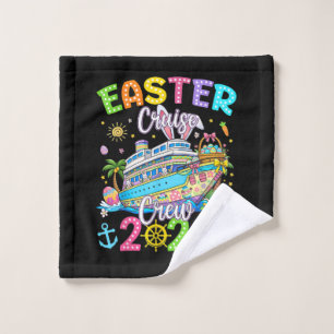 Easter Cruise Crew 2026 Matching Family Vacation Wash Cloth