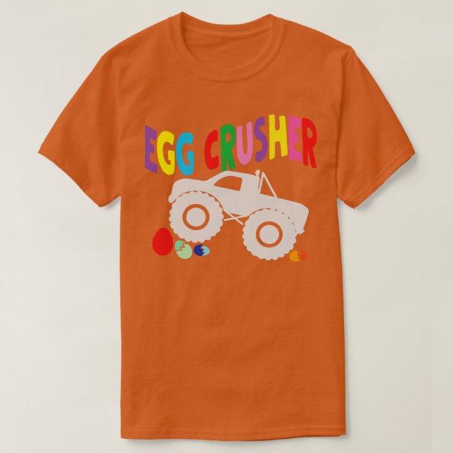 Easter crusher monster truck T-Shirt (Design Front)