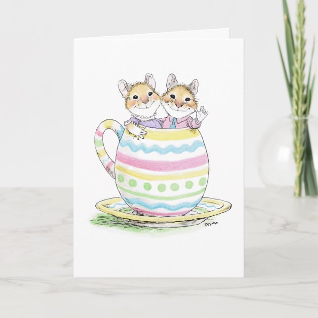 Easter Cup Couple Card (Front)