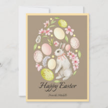 Easter custom card