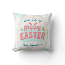 Easter custom / personalised throw pillow