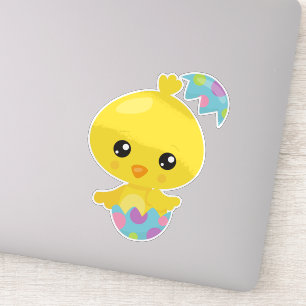 Easter, Cute Chicken, Baby Chicken, Easter Eggs