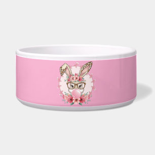 Easter Cute Floral Bunny Leopard Gift