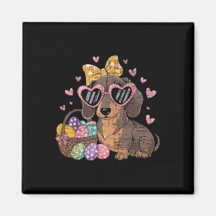 Easter Dachshunds Cute Dachshund _1 Magnet