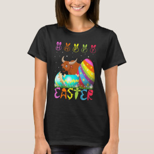 Easter Day Buffalo Matching Family Cute Easter Cos T-Shirt