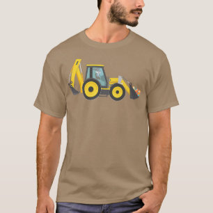 Easter day Bunny Rabbit Driving Tractor Eggs Funny T-Shirt