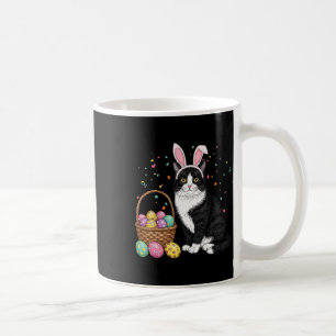 Easter Day Cat Bunny Ears Eggs Graphic Men Women K Coffee Mug