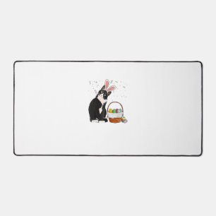 Easter Day Cat Bunny Ears Eggs Shirt Men Women Eas Desk Mat