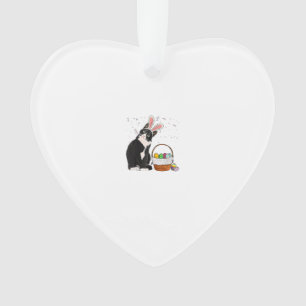 Easter Day Cat Bunny Ears Eggs Shirt Men Women Eas Ornament