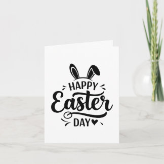 Easter Day Celebration: Joyful Greetings Card