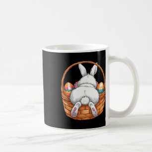 Easter Day Cute Bunny Bysket Hunting Chocolate Egg Coffee Mug