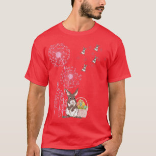 Easter Day Dandelion Bunny Rabbit Easter Eggs Happ T-Shirt
