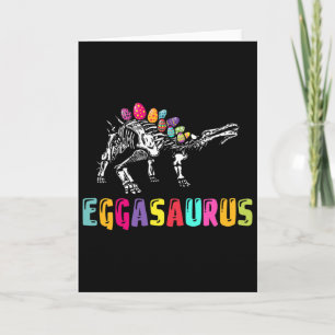 Easter Day Dino - Eggasaurus Stegosaurus Egg Dinos Card
