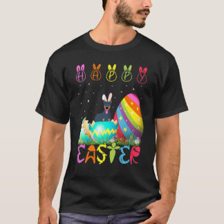 Easter Day Dobermann Dog Matching Family Cute East T-Shirt