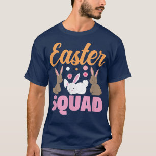 Easter Day Easter Squad Family Matching Bunny Egg T-Shirt