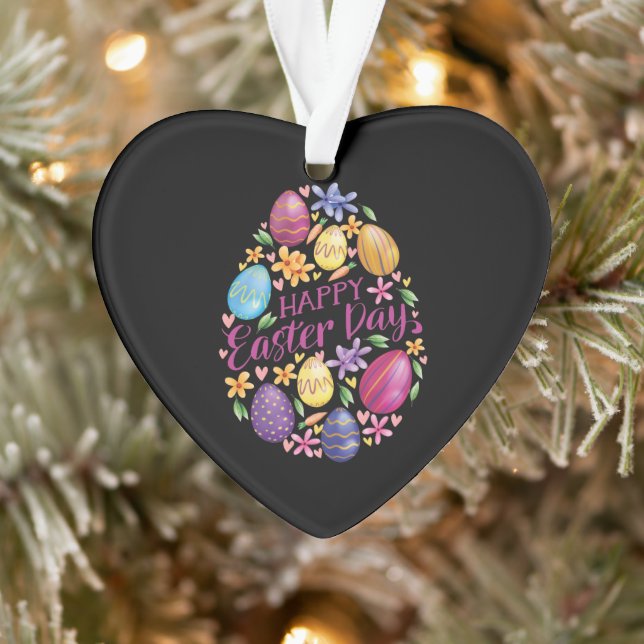 Easter Day Egg , Funny Easter Ornament (Tree)